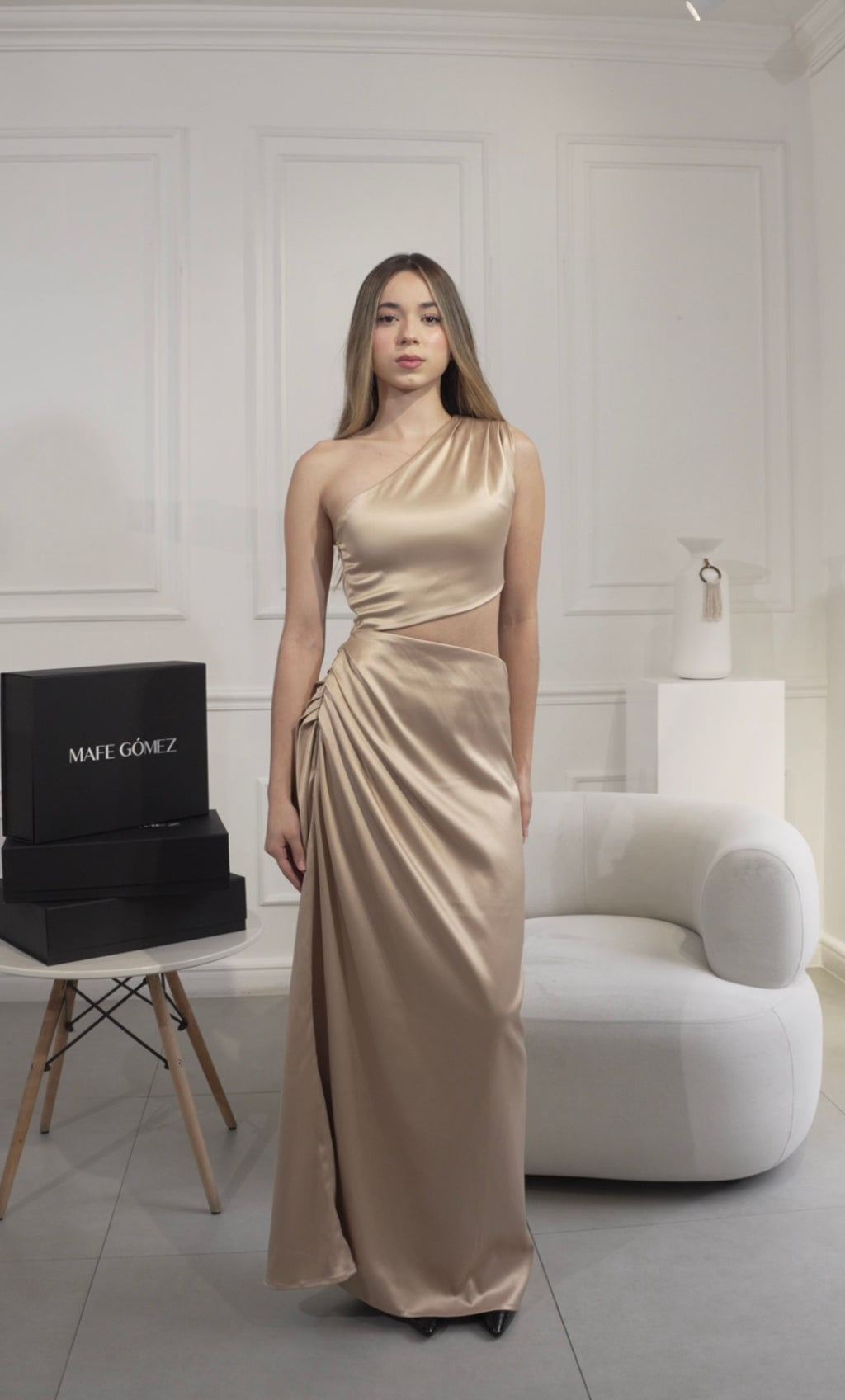 AUREA GOLD DRESS