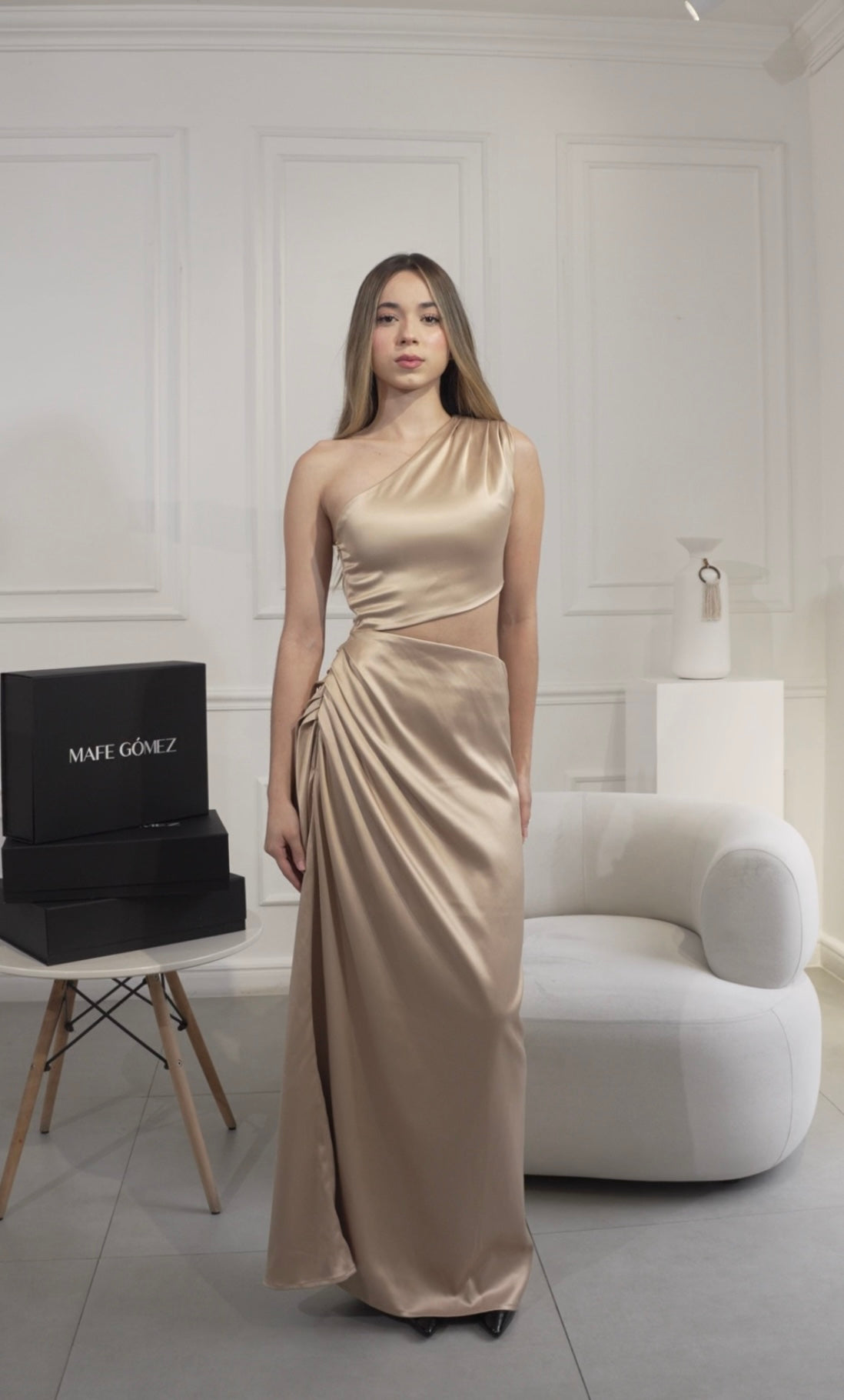 AUREA GOLD DRESS